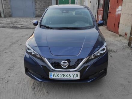 Синий Ниссан Лиф, объемом двигателя 0 л и пробегом 17 тыс. км за 16500 $, фото 1 на Automoto.ua