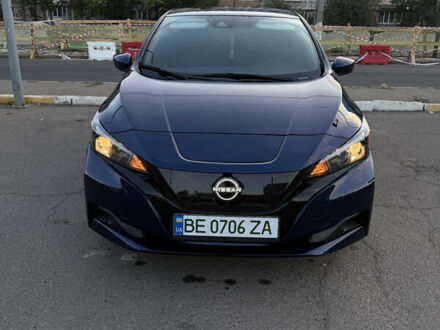 Синий Ниссан Лиф, объемом двигателя 0 л и пробегом 37 тыс. км за 14800 $, фото 1 на Automoto.ua