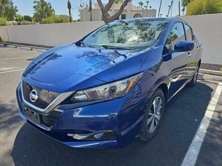 Синий Ниссан Лиф, объемом двигателя 0 л и пробегом 49 тыс. км за 8600 $, фото 1 на Automoto.ua