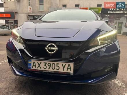Синий Ниссан Лиф, объемом двигателя 0 л и пробегом 33 тыс. км за 17700 $, фото 1 на Automoto.ua