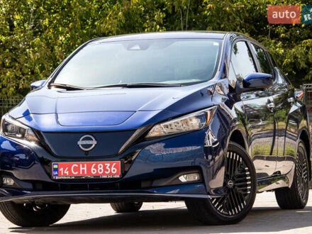 Синий Ниссан Лиф, объемом двигателя 0 л и пробегом 22 тыс. км за 19300 $, фото 1 на Automoto.ua