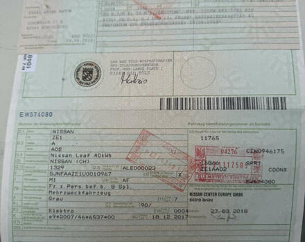 Зелений Ніссан Ліф, об'ємом двигуна 0 л та пробігом 156 тис. км за 6899 $, фото 11 на Automoto.ua