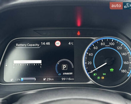 Зеленый Ниссан Лиф, объемом двигателя 0 л и пробегом 99 тыс. км за 11990 $, фото 12 на Automoto.ua