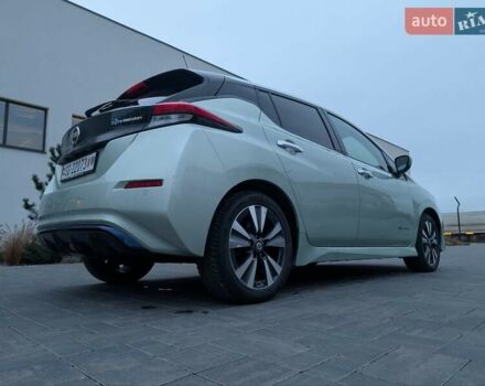 Зеленый Ниссан Лиф, объемом двигателя 0 л и пробегом 81 тыс. км за 11250 $, фото 22 на Automoto.ua