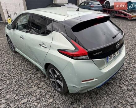 Зеленый Ниссан Лиф, объемом двигателя 0 л и пробегом 129 тыс. км за 11200 $, фото 14 на Automoto.ua