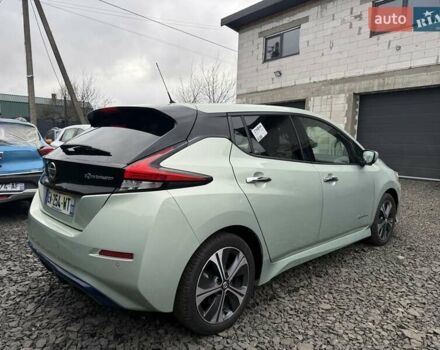 Зеленый Ниссан Лиф, объемом двигателя 0 л и пробегом 129 тыс. км за 11200 $, фото 4 на Automoto.ua