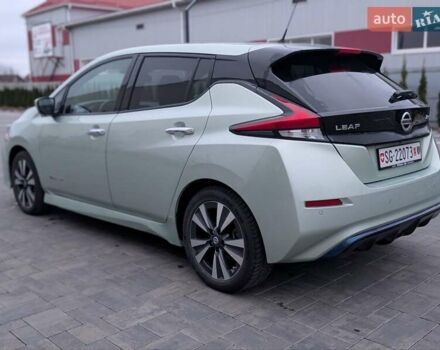 Зеленый Ниссан Лиф, объемом двигателя 0 л и пробегом 81 тыс. км за 11250 $, фото 13 на Automoto.ua