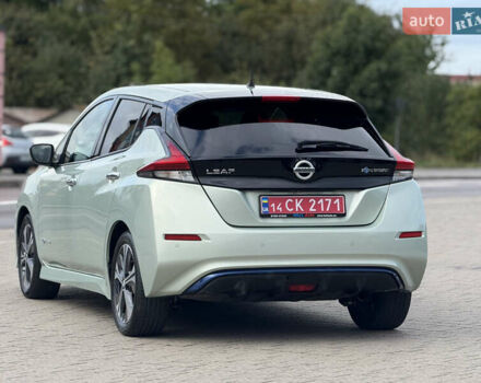 Зеленый Ниссан Лиф, объемом двигателя 0 л и пробегом 83 тыс. км за 12550 $, фото 12 на Automoto.ua