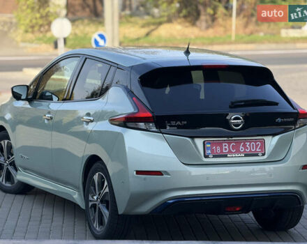 Зеленый Ниссан Лиф, объемом двигателя 0 л и пробегом 75 тыс. км за 13900 $, фото 4 на Automoto.ua