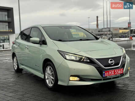 Зеленый Ниссан Лиф, объемом двигателя 0 л и пробегом 99 тыс. км за 11990 $, фото 1 на Automoto.ua