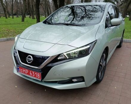 Зеленый Ниссан Лиф, объемом двигателя 0 л и пробегом 115 тыс. км за 13000 $, фото 1 на Automoto.ua