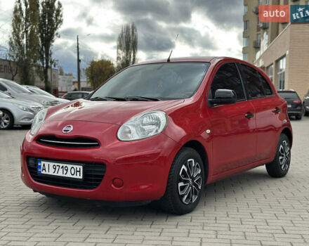 Красный Ниссан Марч, объемом двигателя 1.2 л и пробегом 56 тыс. км за 6800 $, фото 1 на Automoto.ua
