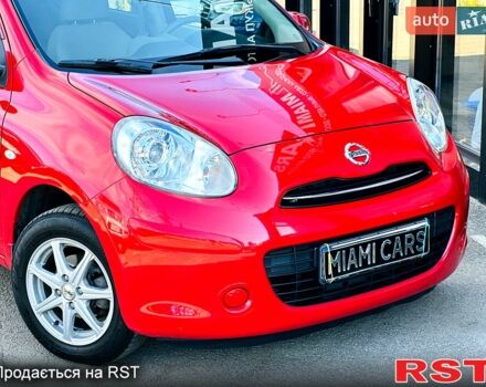 Красный Ниссан Марч, объемом двигателя 1.2 л и пробегом 76 тыс. км за 7200 $, фото 1 на Automoto.ua