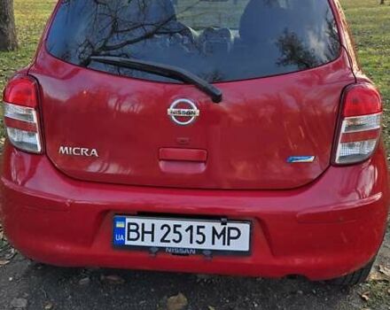 Красный Ниссан Марч, объемом двигателя 1.2 л и пробегом 116 тыс. км за 7000 $, фото 1 на Automoto.ua