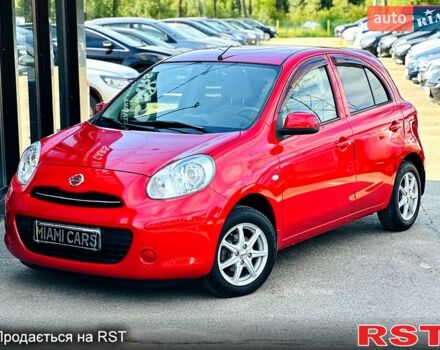 Красный Ниссан Марч, объемом двигателя 1.2 л и пробегом 76 тыс. км за 7200 $, фото 3 на Automoto.ua
