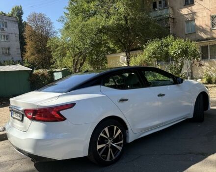 Белый Ниссан Максима, объемом двигателя 3.5 л и пробегом 48 тыс. км за 15500 $, фото 2 на Automoto.ua