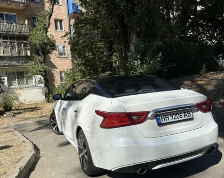 Белый Ниссан Максима, объемом двигателя 3.5 л и пробегом 48 тыс. км за 15500 $, фото 1 на Automoto.ua