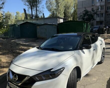 Белый Ниссан Максима, объемом двигателя 3.5 л и пробегом 48 тыс. км за 15500 $, фото 3 на Automoto.ua