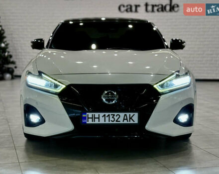 Белый Ниссан Максима, объемом двигателя 3.5 л и пробегом 147 тыс. км за 18200 $, фото 2 на Automoto.ua