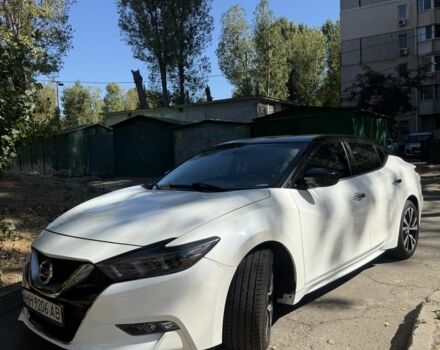 Белый Ниссан Максима, объемом двигателя 3.5 л и пробегом 48 тыс. км за 15500 $, фото 1 на Automoto.ua