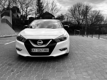 Ниссан Максима 2017 в Фастове на Automoto.ua Белый Ниссан Максима, объемом двигателя 3.5 л и пробегом 121 тыс. км за 15000 $, фото 1 на Automoto.ua