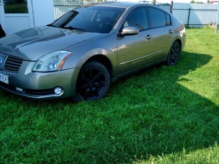 Бежевый Ниссан Максима, объемом двигателя 3.5 л и пробегом 320 тыс. км за 4500 $, фото 1 на Automoto.ua