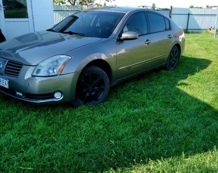 Бежевый Ниссан Максима, объемом двигателя 3.5 л и пробегом 320 тыс. км за 4500 $, фото 1 на Automoto.ua