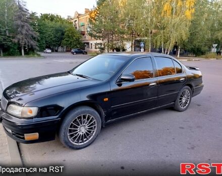 Черный Ниссан Максима, объемом двигателя 3 л и пробегом 403 тыс. км за 2500 $, фото 1 на Automoto.ua