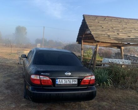 Черный Ниссан Максима, объемом двигателя 3 л и пробегом 317 тыс. км за 2300 $, фото 2 на Automoto.ua