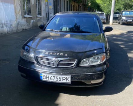 Ніссан Максіма 2001 у Одесі на Automoto.ua Чорний Ніссан Максіма, об'ємом двигуна 2 л та пробігом 378 тис. км за 3500 $, фото 1 на Automoto.ua