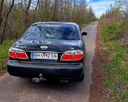 Черный Ниссан Максима, объемом двигателя 2 л и пробегом 390 тыс. км за 3800 $, фото 5 на Automoto.ua