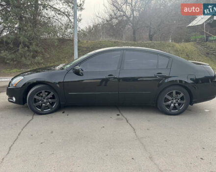 Черный Ниссан Максима, объемом двигателя 3.5 л и пробегом 168 тыс. км за 5900 $, фото 4 на Automoto.ua