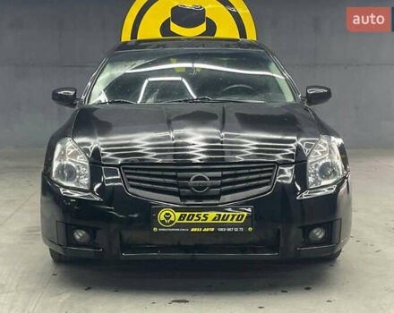 Черный Ниссан Максима, объемом двигателя 3.5 л и пробегом 222 тыс. км за 5900 $, фото 1 на Automoto.ua