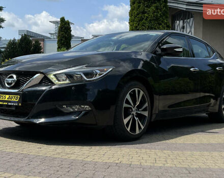 Черный Ниссан Максима, объемом двигателя 3.5 л и пробегом 51 тыс. км за 15499 $, фото 2 на Automoto.ua