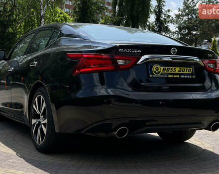 Черный Ниссан Максима, объемом двигателя 3.5 л и пробегом 51 тыс. км за 15499 $, фото 4 на Automoto.ua