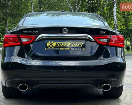 Черный Ниссан Максима, объемом двигателя 3.5 л и пробегом 51 тыс. км за 15499 $, фото 5 на Automoto.ua