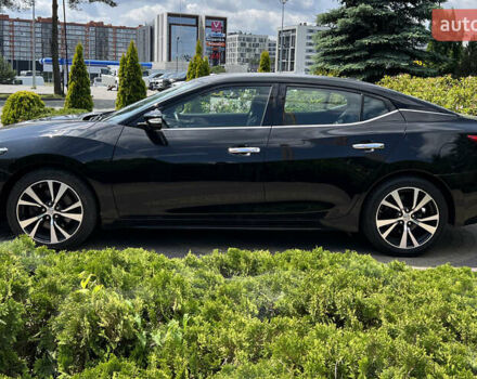 Черный Ниссан Максима, объемом двигателя 3.5 л и пробегом 51 тыс. км за 15499 $, фото 3 на Automoto.ua