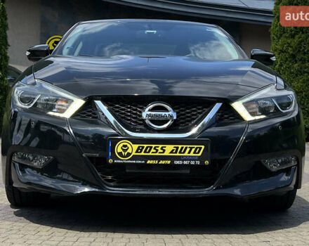 Черный Ниссан Максима, объемом двигателя 3.5 л и пробегом 51 тыс. км за 15499 $, фото 1 на Automoto.ua