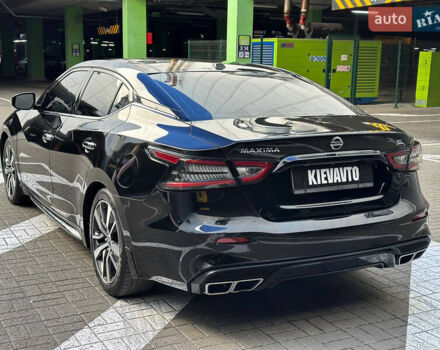 Черный Ниссан Максима, объемом двигателя 3.5 л и пробегом 68 тыс. км за 19900 $, фото 6 на Automoto.ua