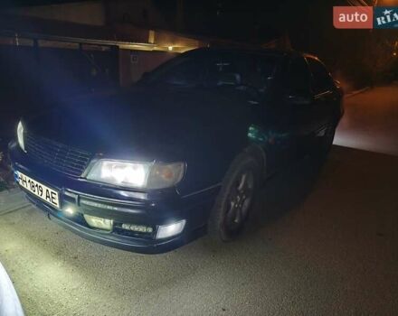 Черный Ниссан Максима, объемом двигателя 3 л и пробегом 300 тыс. км за 2200 $, фото 1 на Automoto.ua