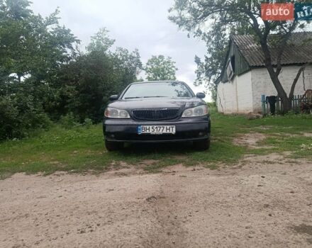 Черный Ниссан Максима, объемом двигателя 3 л и пробегом 434 тыс. км за 2003 $, фото 1 на Automoto.ua