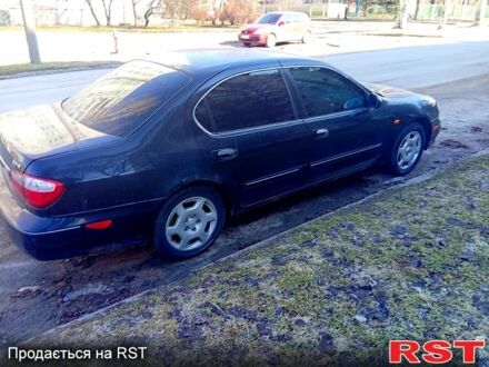 Черный Ниссан Максима, объемом двигателя 3 л и пробегом 150 тыс. км за 1700 $, фото 1 на Automoto.ua