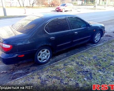 Черный Ниссан Максима, объемом двигателя 3 л и пробегом 150 тыс. км за 1700 $, фото 1 на Automoto.ua