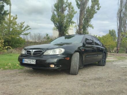 Черный Ниссан Максима, объемом двигателя 3 л и пробегом 300 тыс. км за 3450 $, фото 1 на Automoto.ua