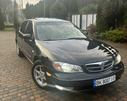 Черный Ниссан Максима, объемом двигателя 3 л и пробегом 323 тыс. км за 5799 $, фото 1 на Automoto.ua