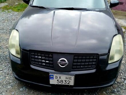 Ніссан Максіма 2003 у Хмельницькому на Automoto.ua Чорний Ніссан Максіма, об'ємом двигуна 3.5 л та пробігом 238 тис. км за 4500 $, фото 1 на Automoto.ua