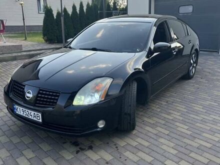 Черный Ниссан Максима, объемом двигателя 3.5 л и пробегом 385 тыс. км за 6550 $, фото 1 на Automoto.ua