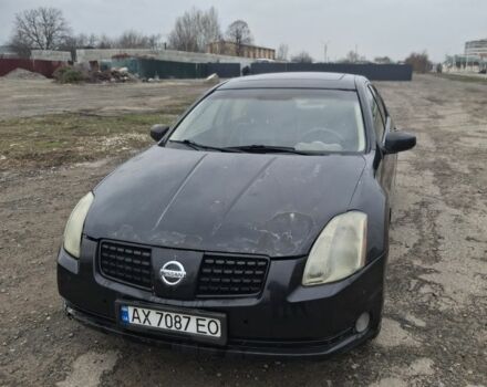 Черный Ниссан Максима, объемом двигателя 3.5 л и пробегом 200 тыс. км за 2700 $, фото 1 на Automoto.ua