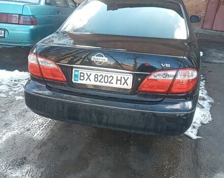 Черный Ниссан Максима, объемом двигателя 2 л и пробегом 220 тыс. км за 4500 $, фото 1 на Automoto.ua