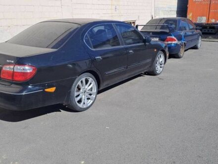 Черный Ниссан Максима, объемом двигателя 3 л и пробегом 343 тыс. км за 3200 $, фото 1 на Automoto.ua